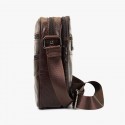 Luxury Themed Leather Bag With Zipper